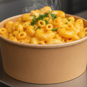 16oz/500ml round Kraft food container 50 Pack (Lids not Included)